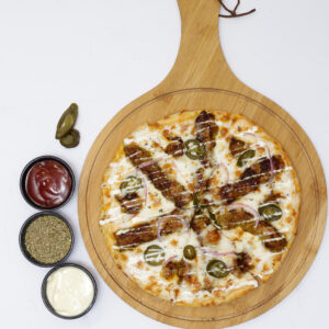Seekh Kebab Pizza
